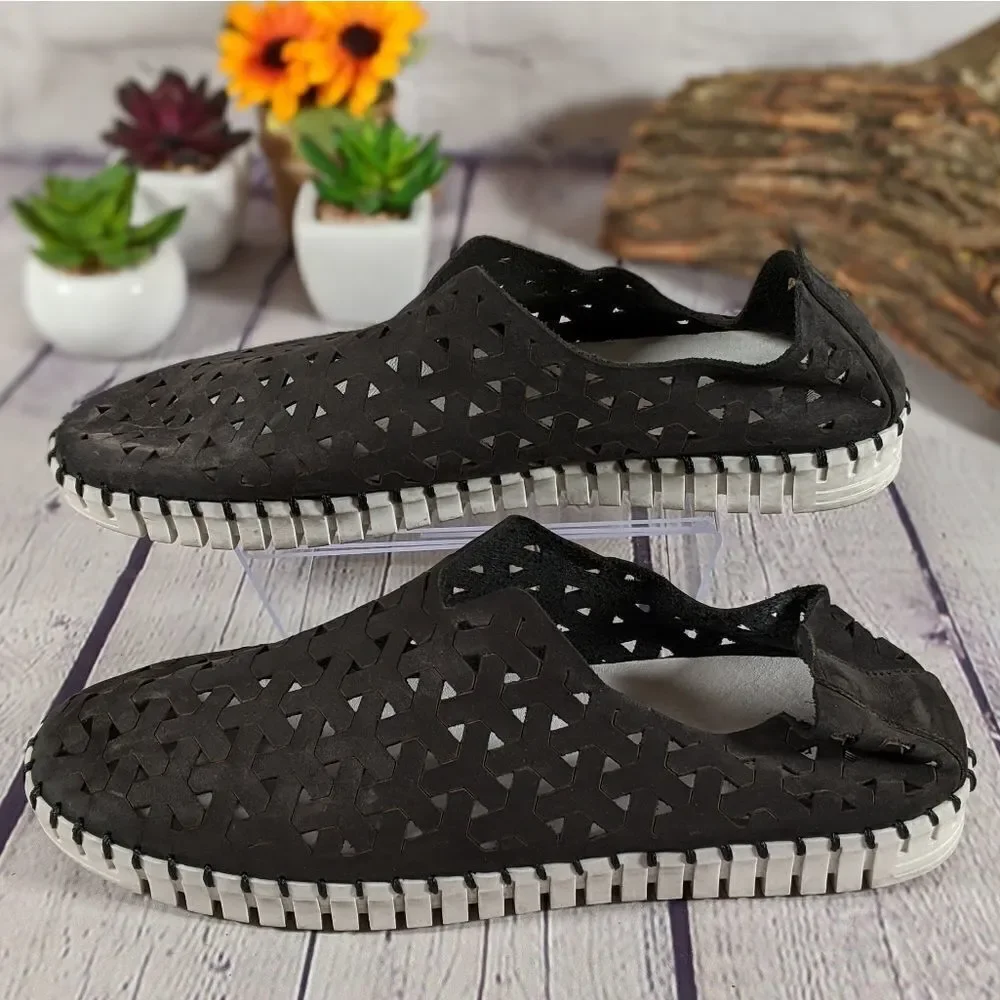 Eric Michael™ Inez Slip On Leather Sneakers